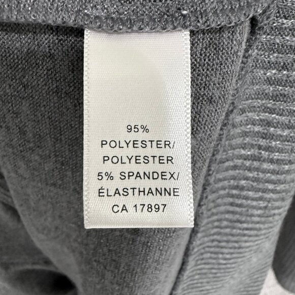 Banana Republic longline cardigan sweater Charcoal Grey Large - Picture 8 of 8